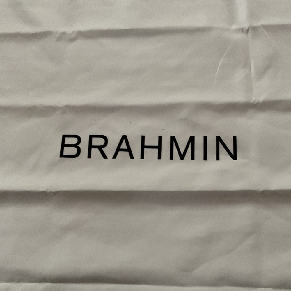 Brahmin Large Weekender Drawstring Authentic Dust… - image 1